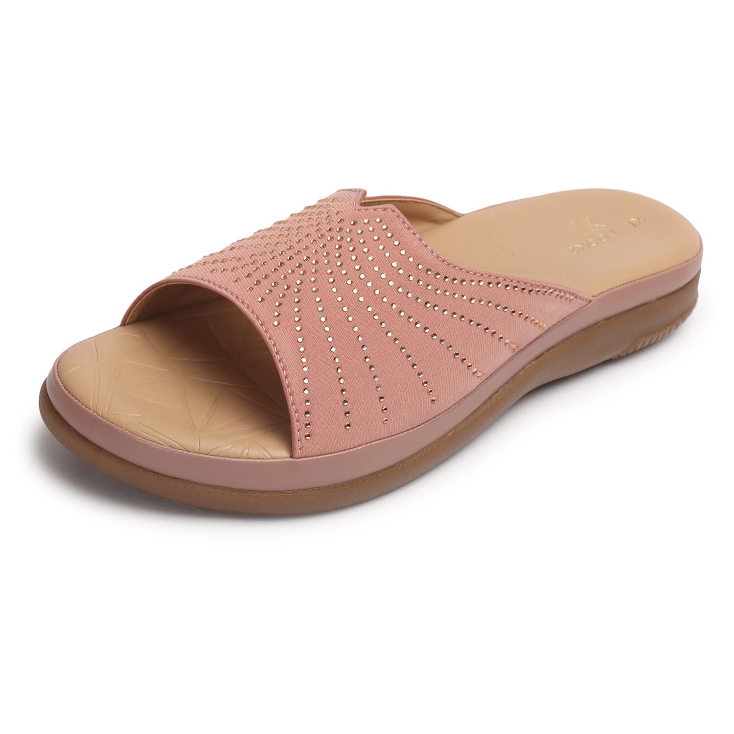 XE Looks Attractive Peach slipon Slippers, sandals for women (B0C3XXGMKT) Amazon Price History, Amazon Price Tracker