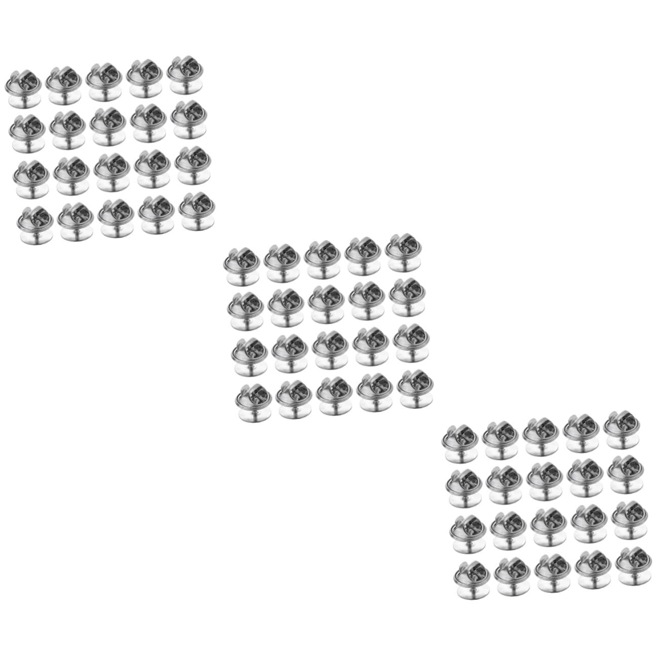 SHINEOFI 300piezas Alfileres De y Remaches De Base De Níquel Para Manualidades y Joyas