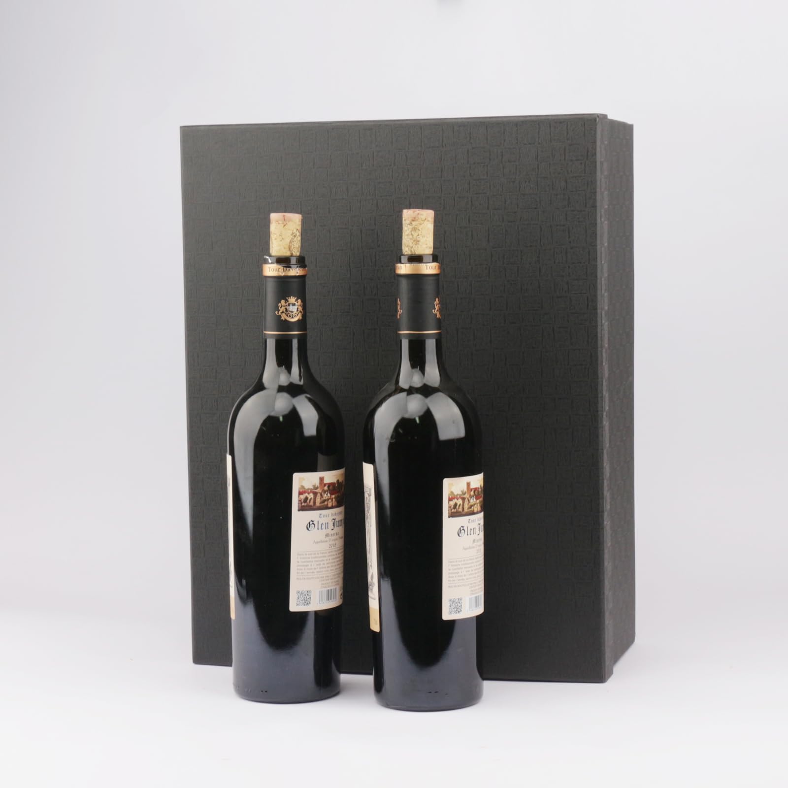 YINUOYOUJIA Große schwarze Geschenkboxen, 41,9 x 33 x 14 cm, schwarze Boxen mit Deckel, für Geschenke, Geburtstag, Valentinstag, Muttertag, Weihnachten, Jahrestag, 3 Stück.