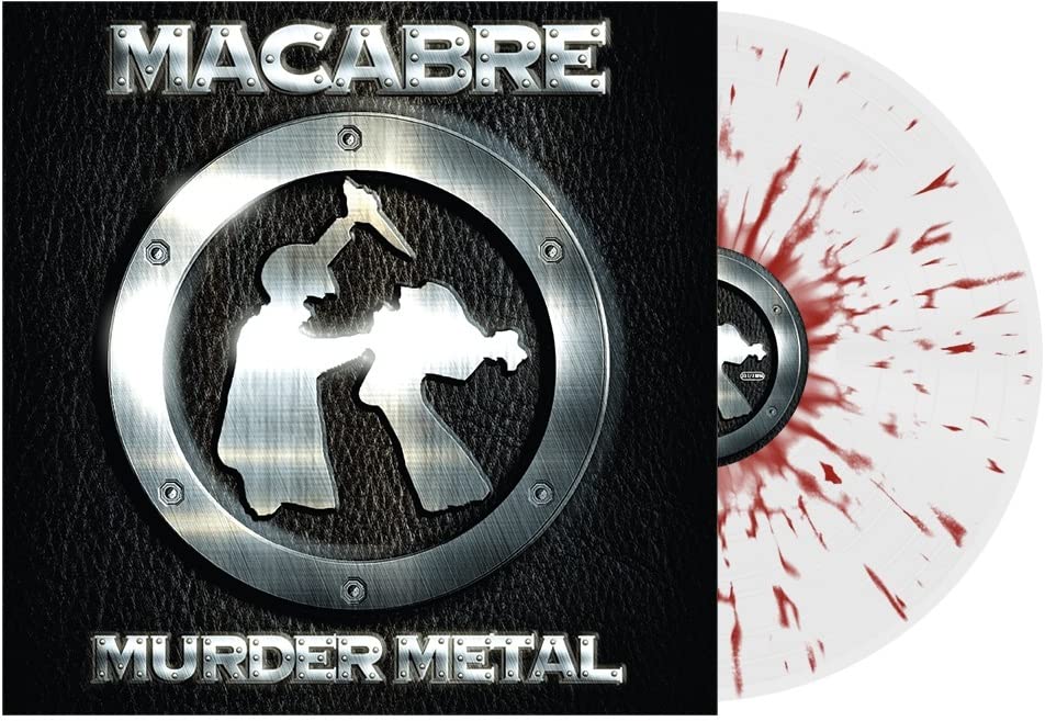 Murder Metal - Clear w Red Splatter