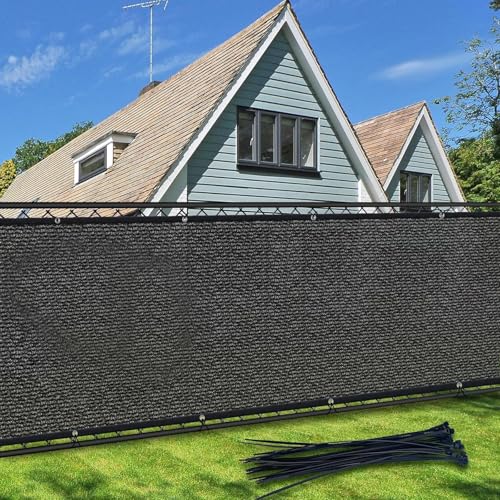 Privacy Screen Fence, TOTU 4ft x 50ft Heavy Duty 170 Shade Net Cover, for Wall Garden Yard Outdoor...