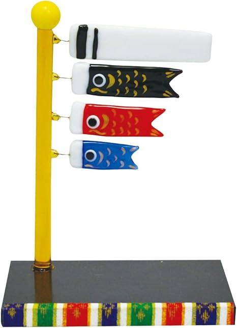 Amazon Co Jp かわいい 端午の節句 手作り ガラス細工 舞 鯉のぼり ステージ Cyk1234 ホーム キッチン