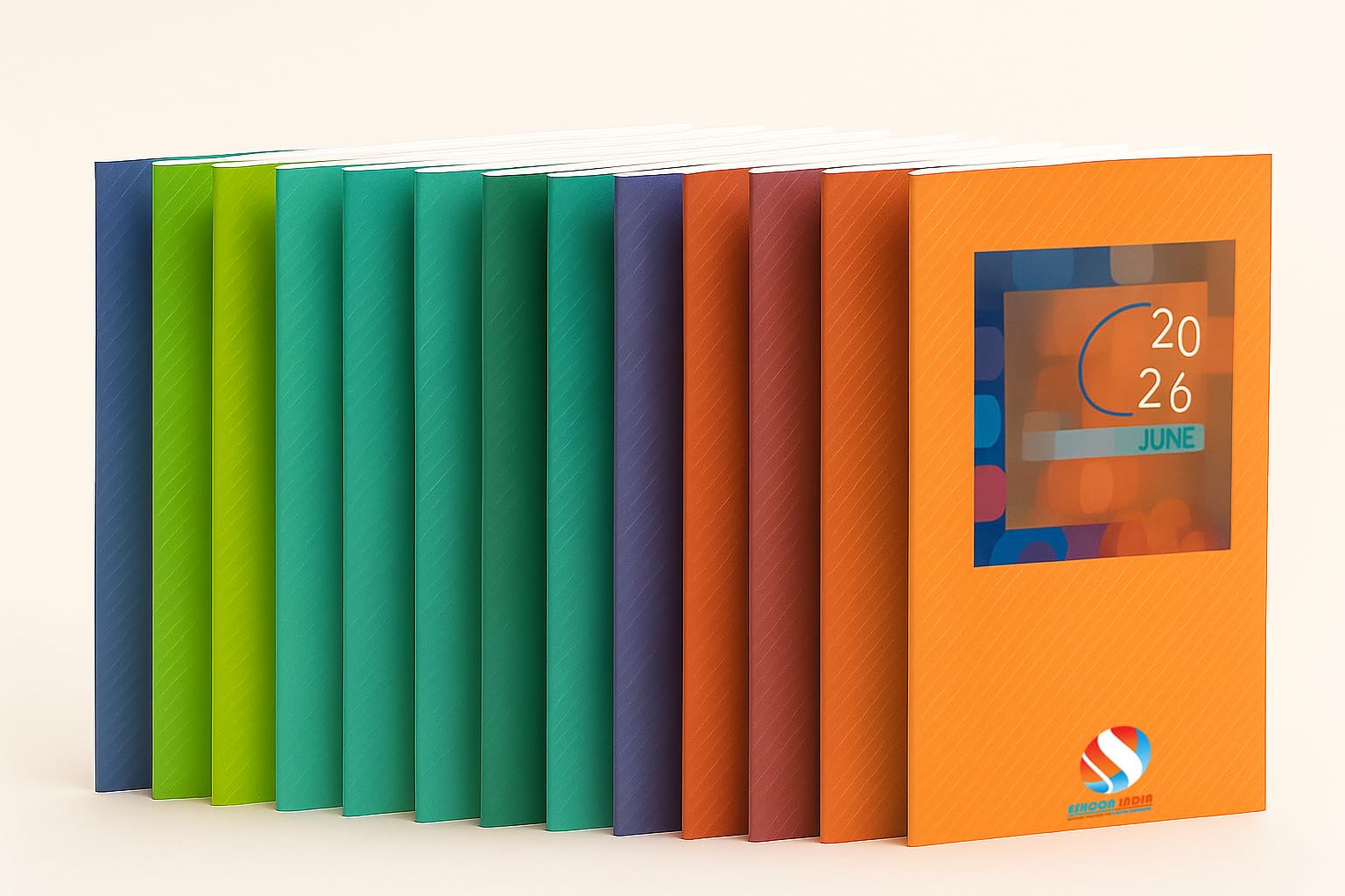 Eshcon Colourful 12 Piece Monthly Pocket Set with Personal Profile Yearly Calender and List of Holdy and Many More I Planner, Organiser, Habit Tracker, Monitor-image-40