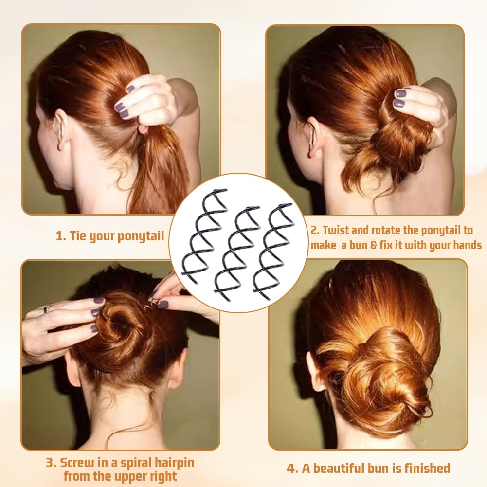 Aucuu 343 pcs Bobby Pins Kit, Hair Pins for Women Hair Grips - Image 3