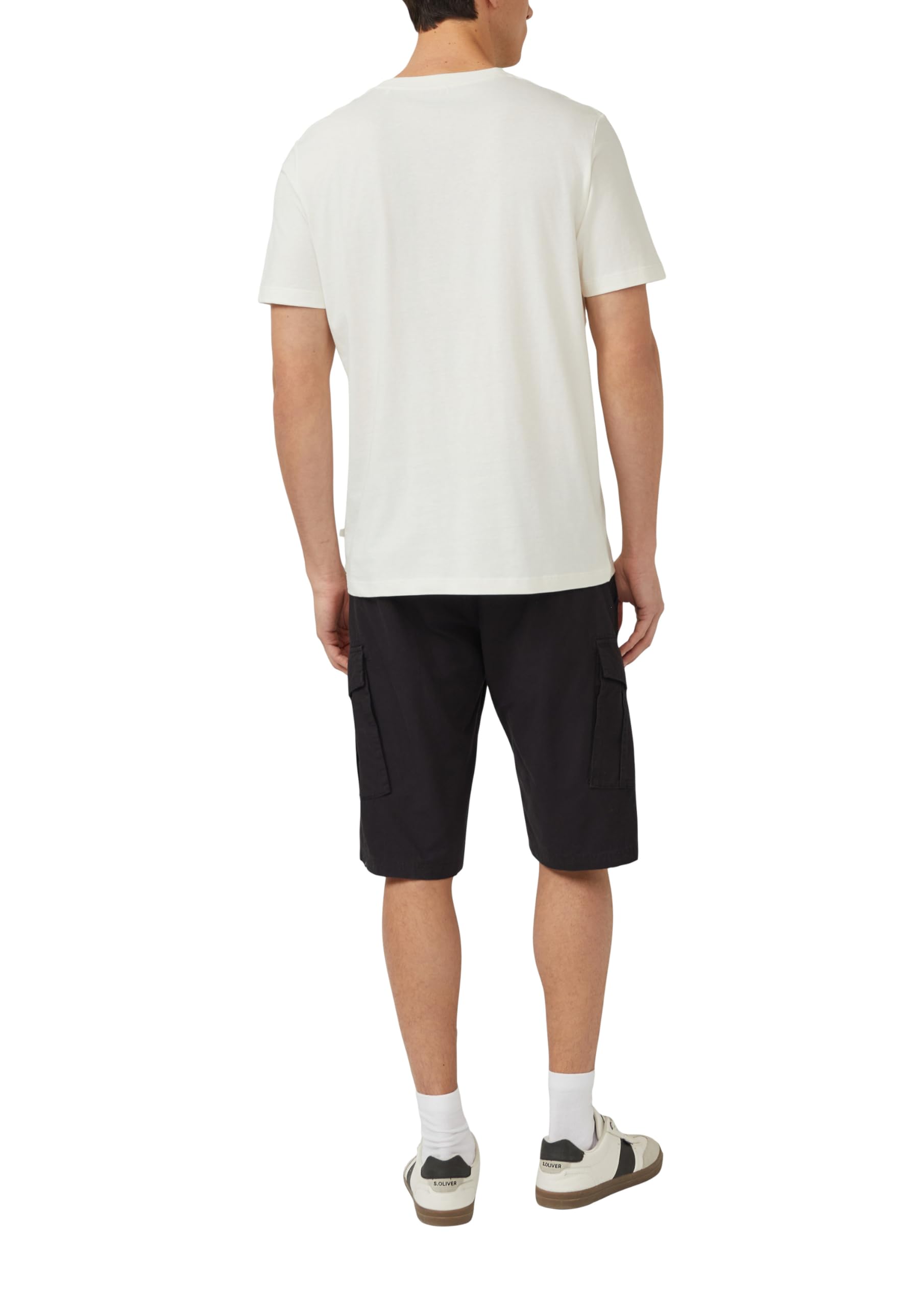 s.Oliver File: Cargo-Shorts mit Logo-Details