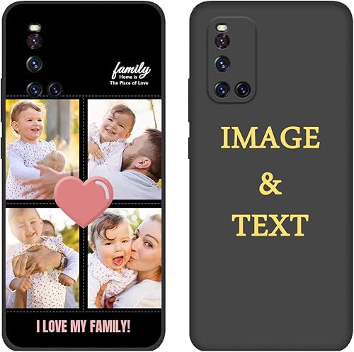 Funda de teléfono personalizada para Vivo V19 de 6.44 pulgadas, imágenes personalizadas, funda anticaída, funda suave con nombre personalizado,