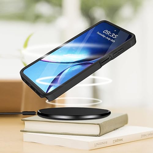 Miniatura 3 de Funda para Moto G Stylus 5G 2022, resistente de doble capa híbrida de policarbonato duro, goma suave, a prueba de golpes, funda protectora