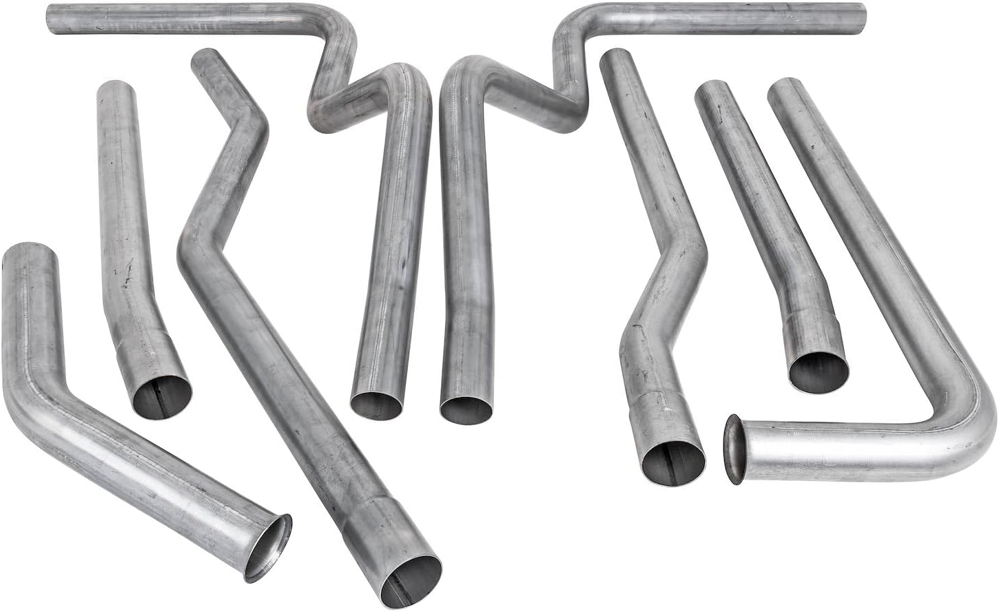 JEGS Manifold-Back Dual Exhaust Kit for 1973-1987 Chevrolet/GMC 1/2, 3/4, 1-Ton Truck 4WD [Small Block Chevy]