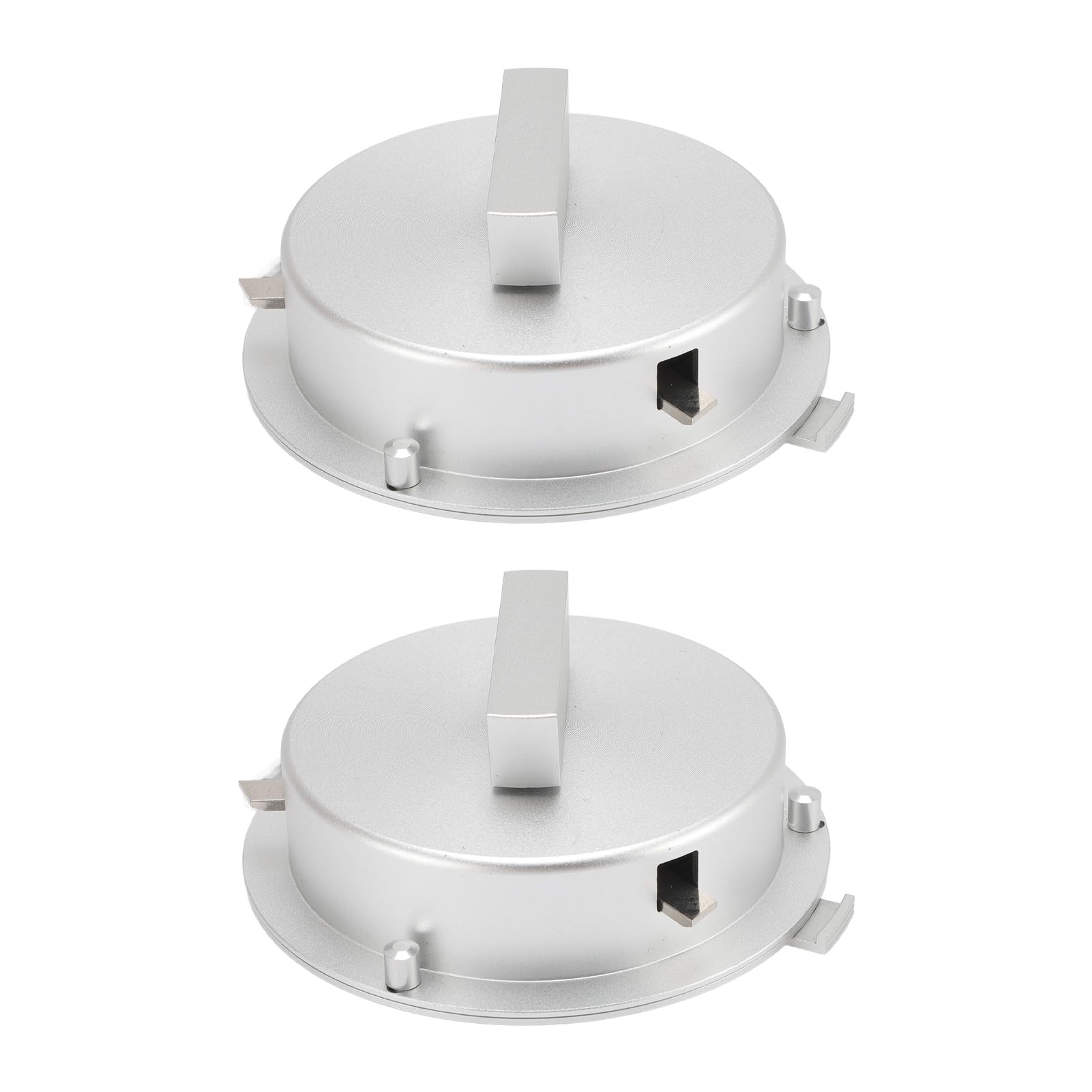 Aramox NAB Reel Hub Adaptador, 2 Unidades Aleación de Aluminio