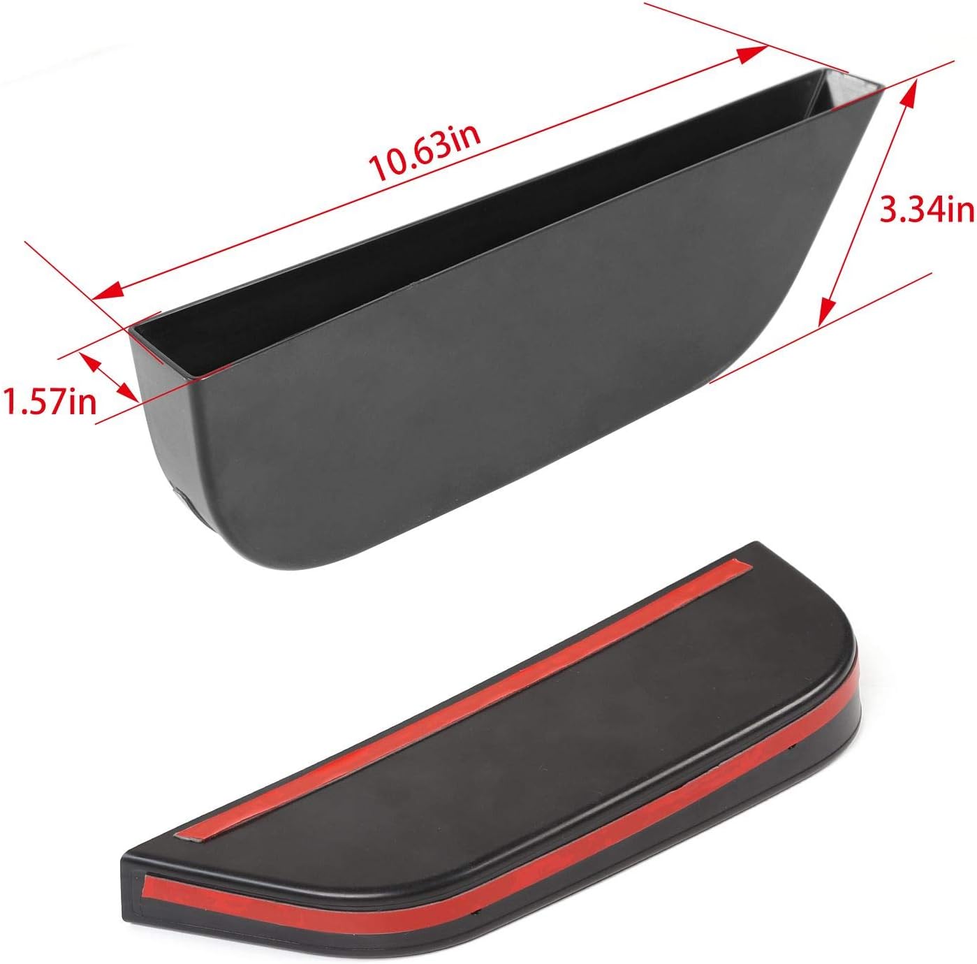 JeCar for F150 Gear Shift Tray Center Console Organizer Storage Fit for Ford F150 Raptor 2009-2014