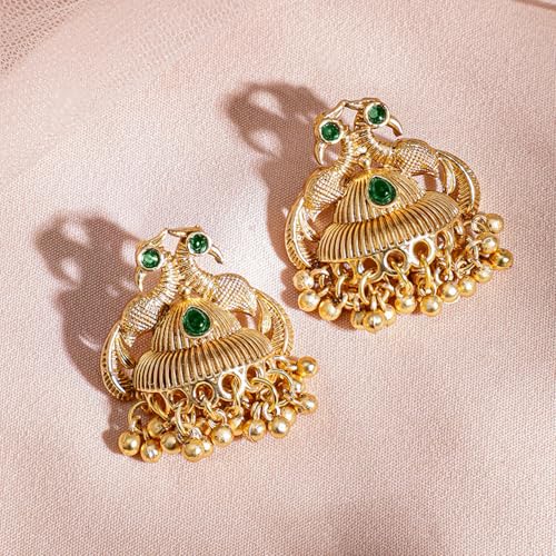 Image of Rubans Necklace Set Gold Plated Traditional Stylish Jewellery Gift for Women & Girls