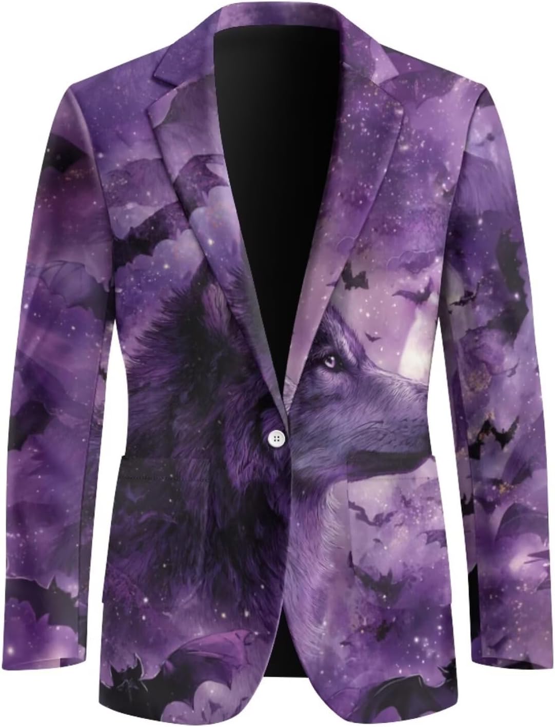 Blazer for Men Novelty Suit Jackets Mens Big and Tall Business Suits Blazers Casual One Botton Party Outfits