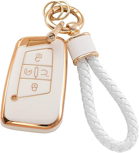 Miniatura 23 de Funda para llavero BMW con llavero, funda de TPU suave para llave compatible con BMW X1 X2 X3 X5 X6 X7 y Series 1 2 3 4 5 6 7 8 Remote Smart Key