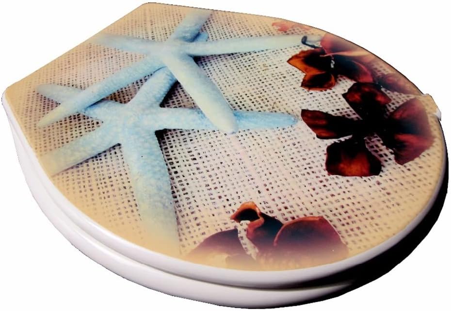 Toilet Lid Cover Starfish PP Seat Sets Universal