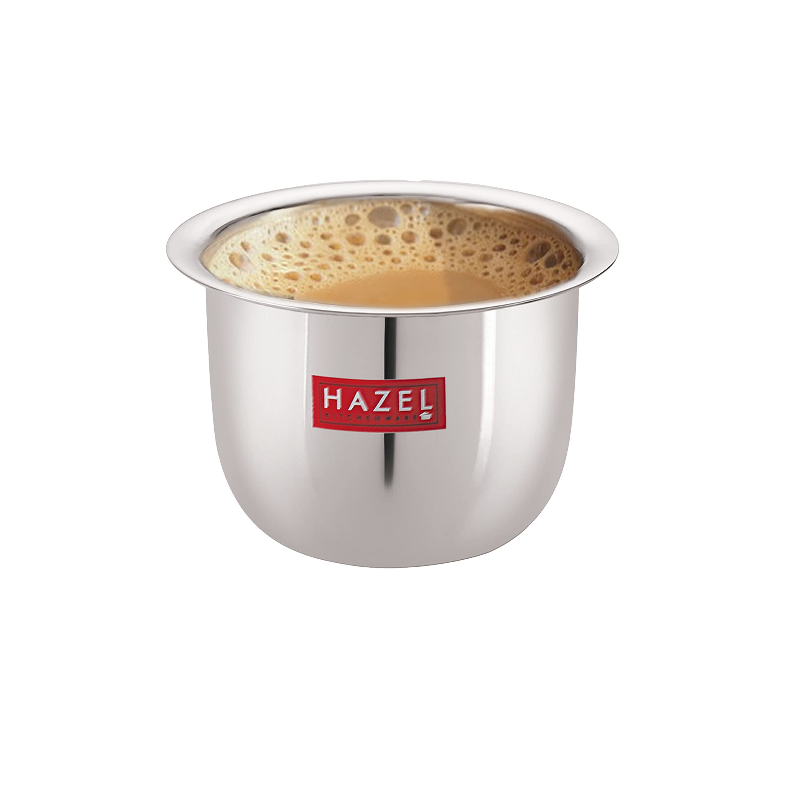 HAZEL Stainless Steel Tea Glasses - Set of 6 -6 HAZEL Stainless Steel Tea Glasses - Set of 6 -6