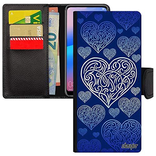 Coque Samsung Note 20 étui portefeuille simili cuir silicone pour femme