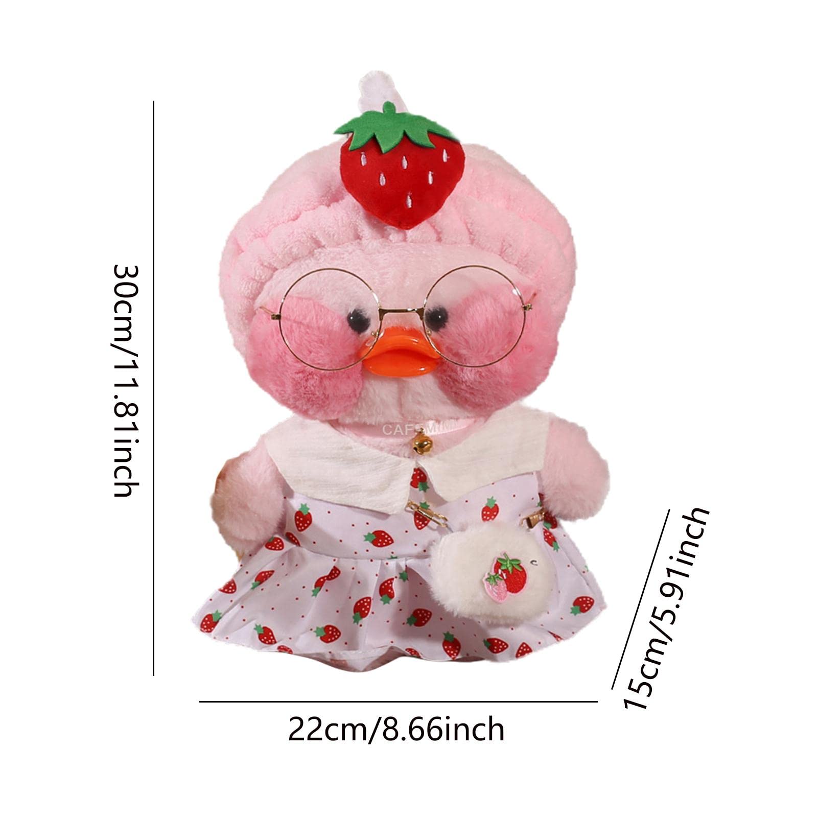 Amazon.co.jp: アヒルのピンク-カワイイかわいい抱きしめるフィギュア