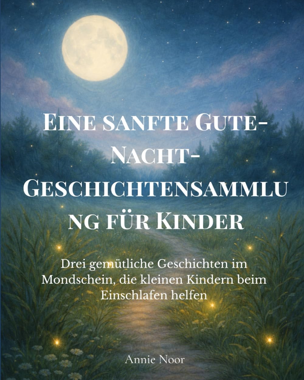 Eine sanfte Gute-Nacht-Geschichtensammlung für Kinder: Drei gemütliche Geschichten im Mondschein, die kleinen Kindern beim Einschlafen helfen