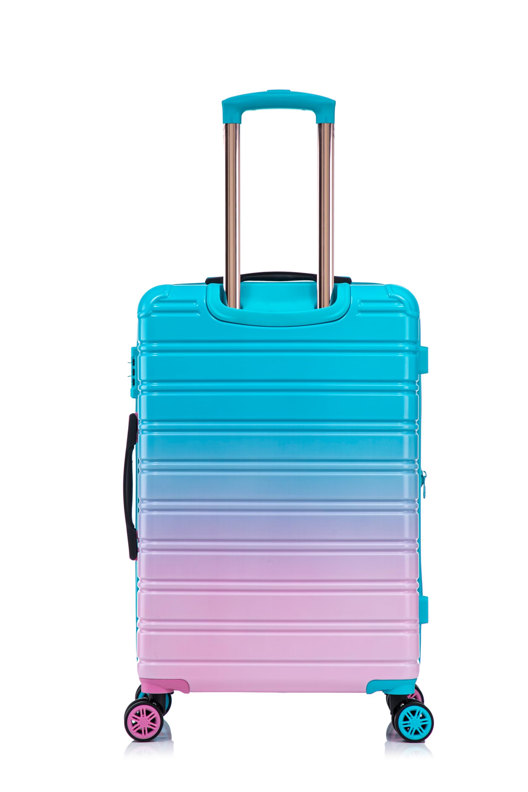 CELIMS - Maleta de Policarbonato | Maleta de Viaje Cabina | Maleta Cabina 55x40x20 cm | Trolley Cabina | Degradado Turquesa