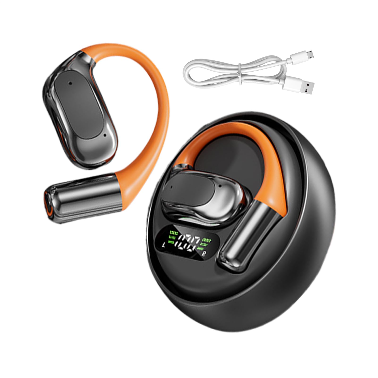 Auricular traducción, traducción de auriculares en real, Earphone traductor inalámbrico, Calidad de sonido de alta fidelidad, auriculares que traducen el lenguaje para reuniones de negocios