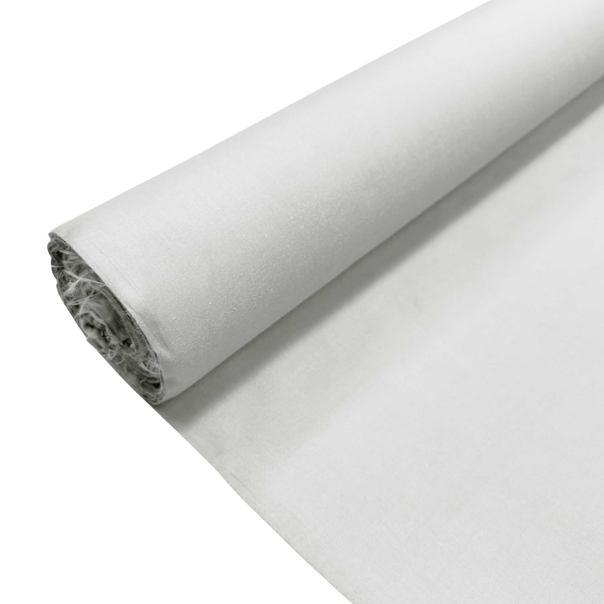 Silk Plain Polycotton Fabric Dress Craft Poly Cotton Material | 5 Metre (500cm x 112cm) | Soft Poly Cotton for Sewing, Dressmaking, Crafts, Bunting & Lining — image 1