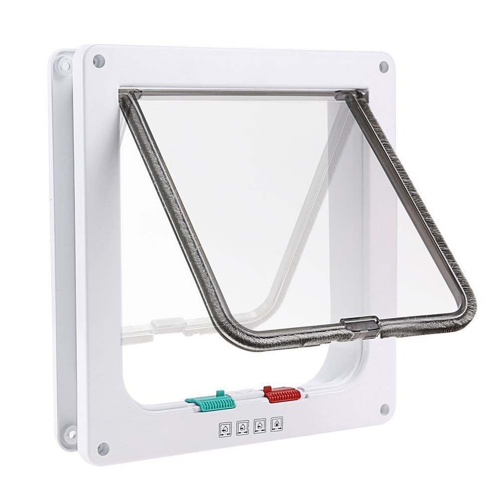 Amazon.co.jp: Aedo ペットドア 犬猫出入り口 キャットドア 扉 猫 小犬