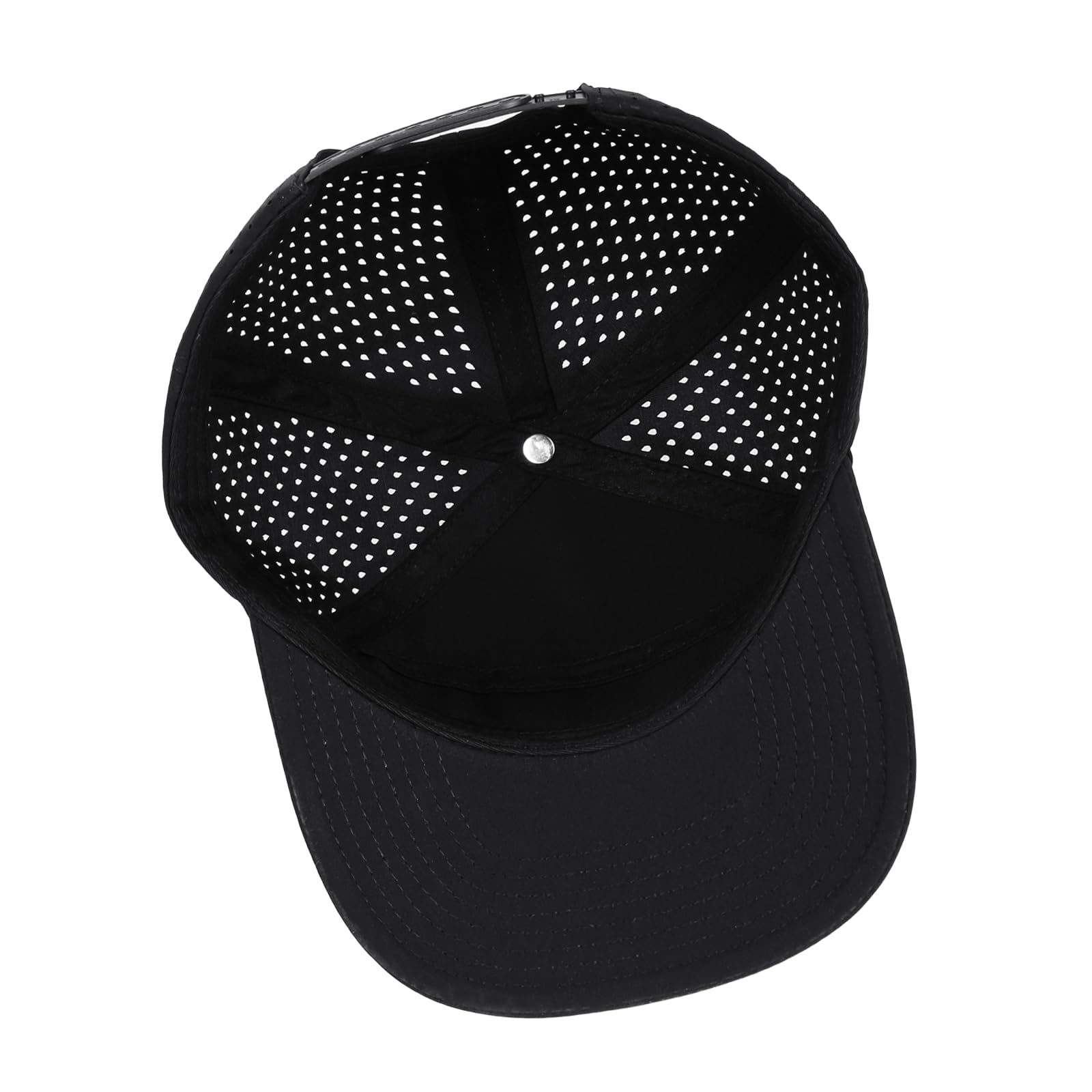 Casquette de baseball à séchage rapide à bord plat Snapback Chapeau de protection contre le soleil et la pluie Chapeau de golf pour homme et femme
