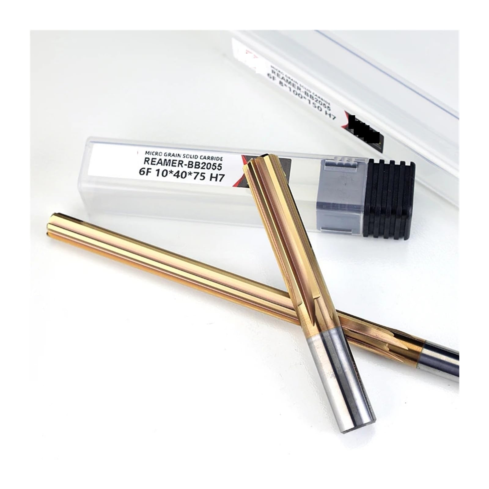 BB-Reibahle Mit Gerader Nut, 1–20 Mm, Vollhartmetall-H7-beschichtetes