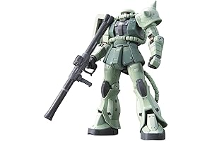 Bandai Hobby Bandai #04 MS-06F Zaku II 1/144 Real Grade: Unleash the Power of Zaku