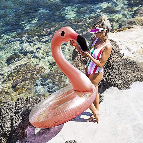 Pool Floats Adults Inflatable Pool Toys Flamingo Pool Float For Floating River Tube Pool Floaties For Outdoor Toys Swimming Pool Party 47.2‘’ #TOP5