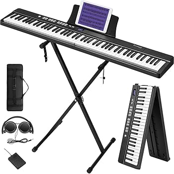 Amazon | Starfavor 電子ピアノ88鍵盤 折り畳み式 充電型 198 種音色 Amazon | Starfavor 電子ピアノ88鍵盤 折り畳み式 充電型 198 種音色