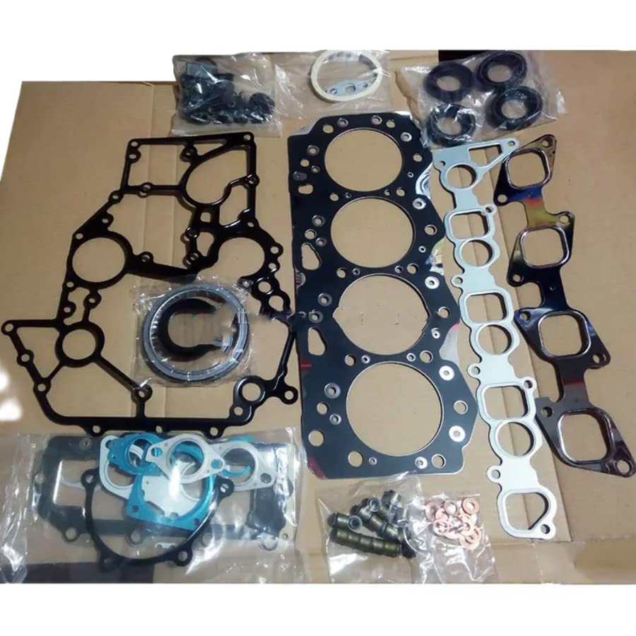 デンシフィック4点セット Amazon.com: 4JJ1 4JJ1-TC Engine Full Gasket Set Compatible