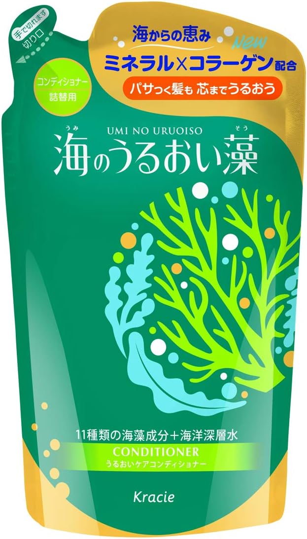 Kracie(Kanebo Home Products) Umi no Uruoiso Seaweed moisturizing Conditioner Refill
