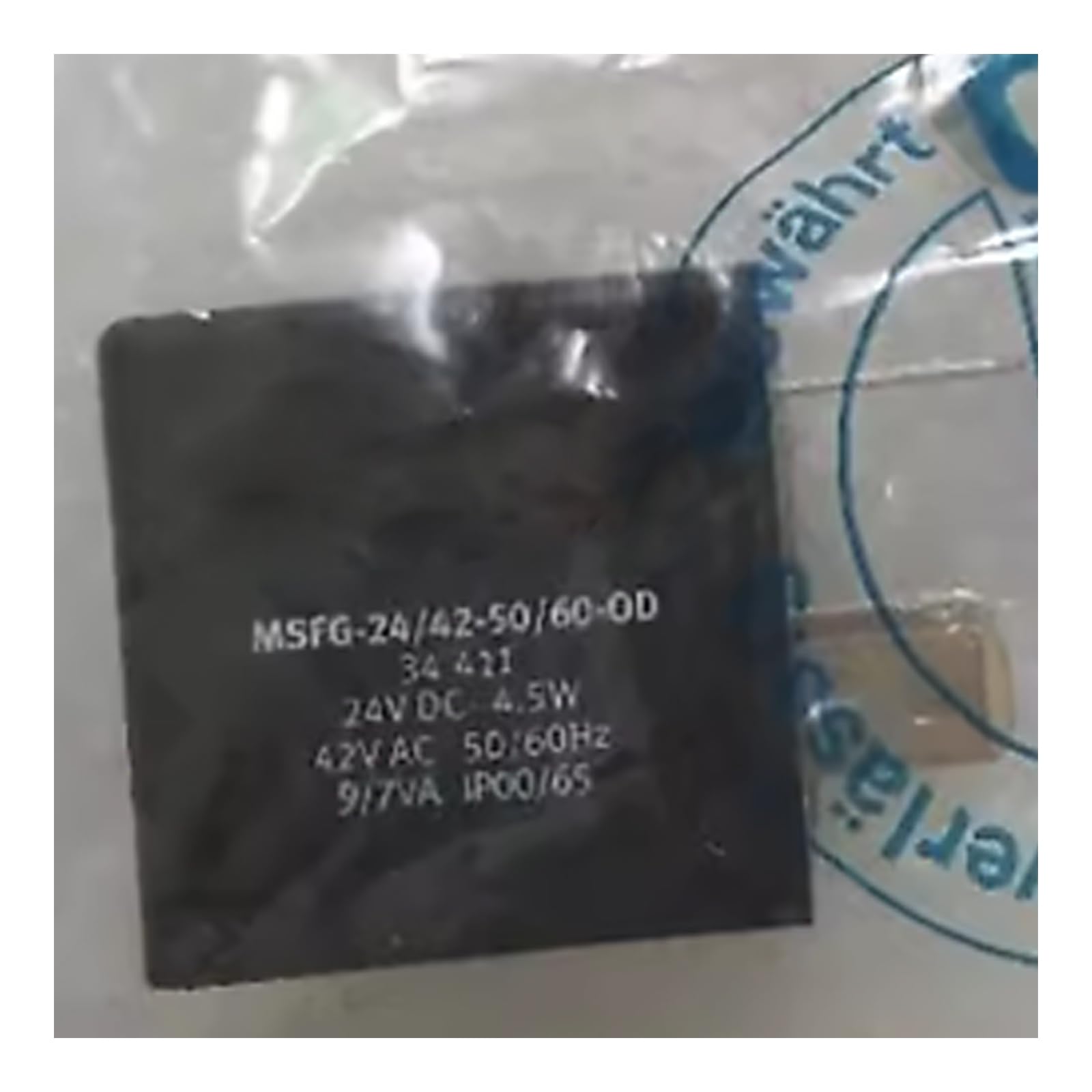 MSFG-24/42-50/60-OD solenoyde 34411 piece de rechange pneumatique pour distributeur