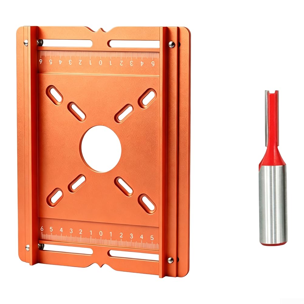 Guide Défonçeuse pour aluminium 210x168mm Double Échelle Précision(Regular double-edged)