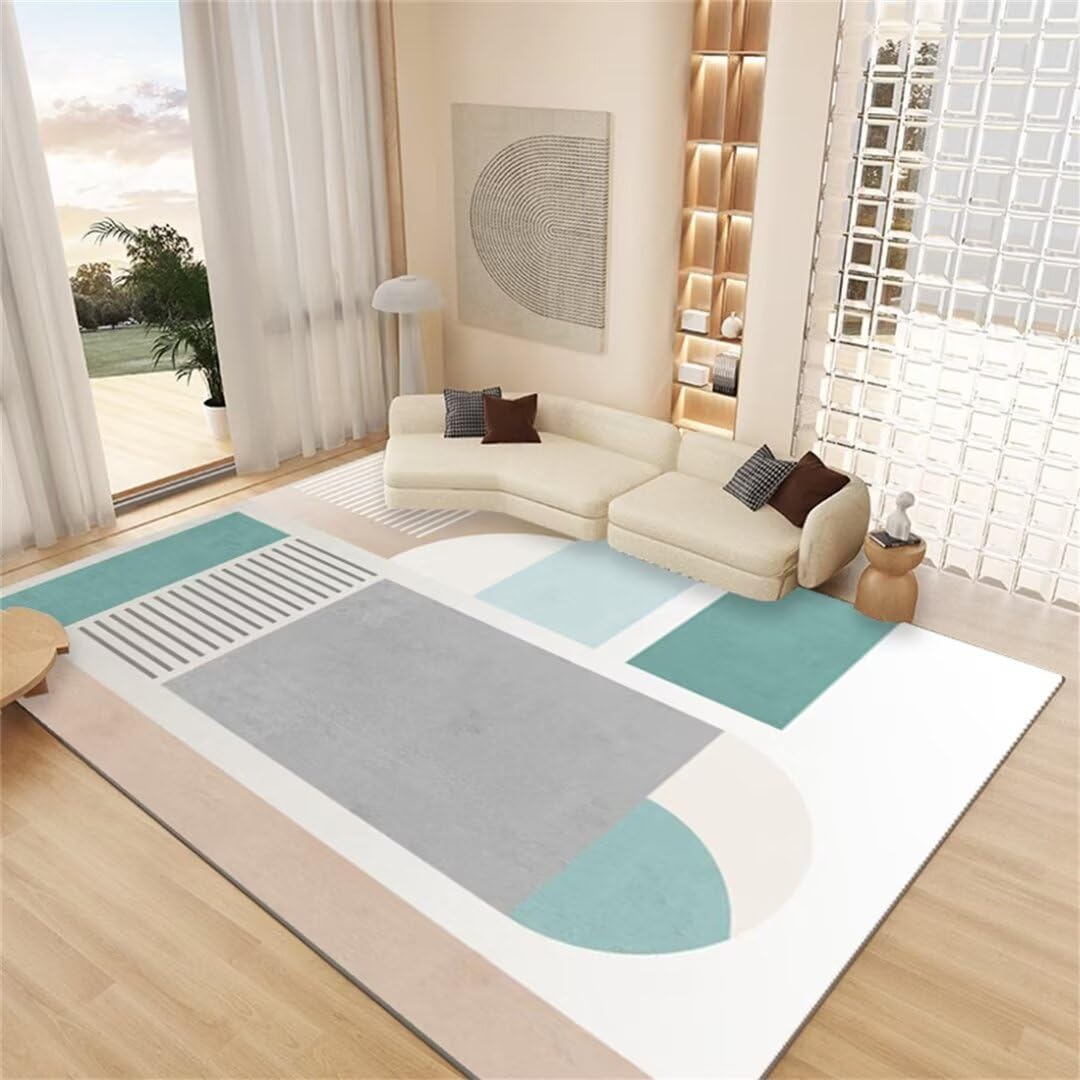 Tapis route enfant moderne minimaliste tapis de salon lavable et facile à nettoyer
