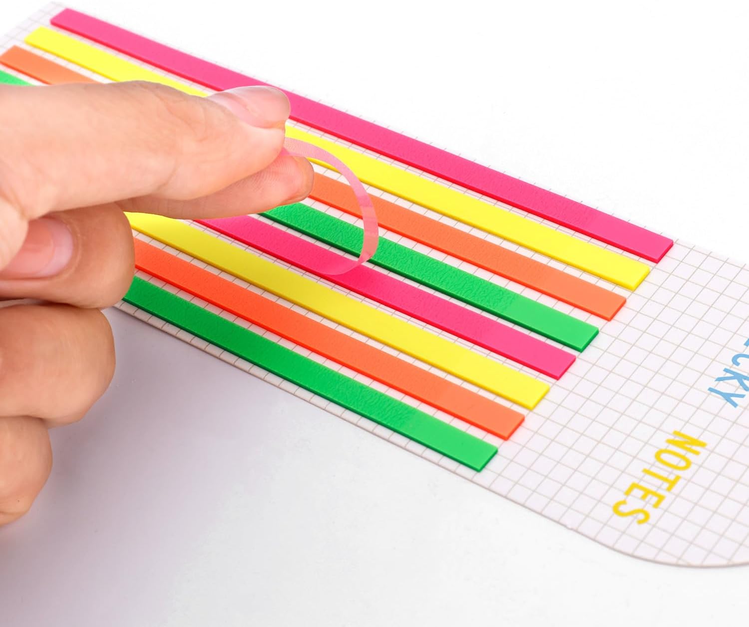 2pcs Transparent Mahjong Line Finder Notes, Writable Travel Mahjong Card Shuffler Line Reader Marker Sticky Strips for Beginners & Experienced Player Strategy Tool No Residue Adhesive