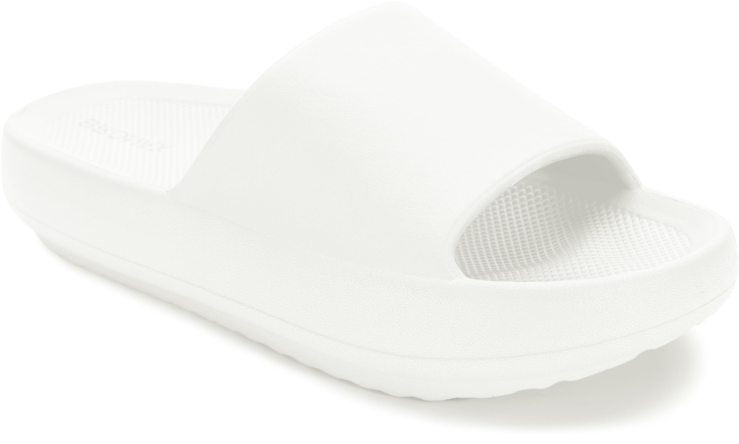 BRONAX Arch Support Slides for Women and Mens | Cushioned Thick Sole Pain Relief Slippers