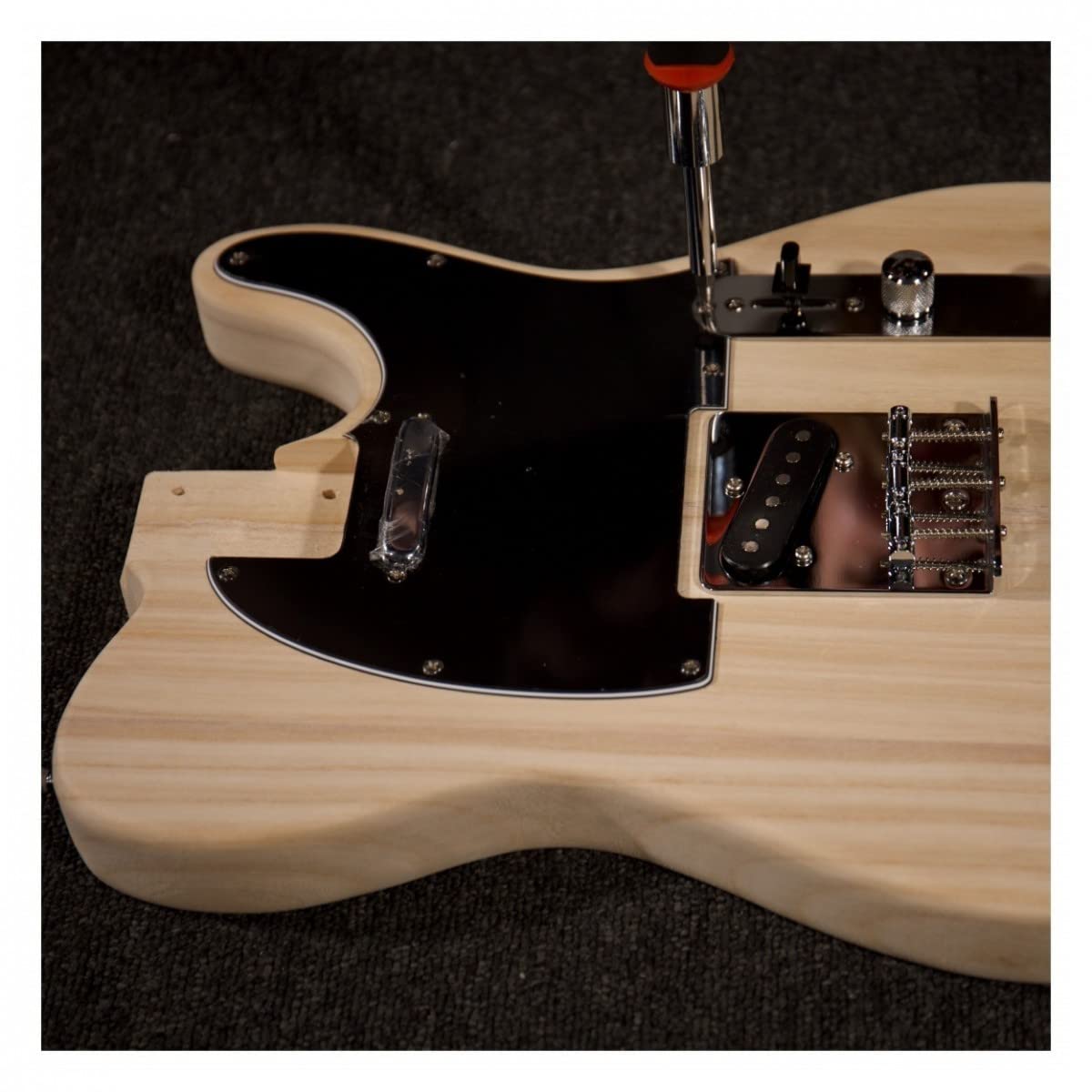Chitarra elettrica All In One DIY Kit con corpo in stile Telecaster