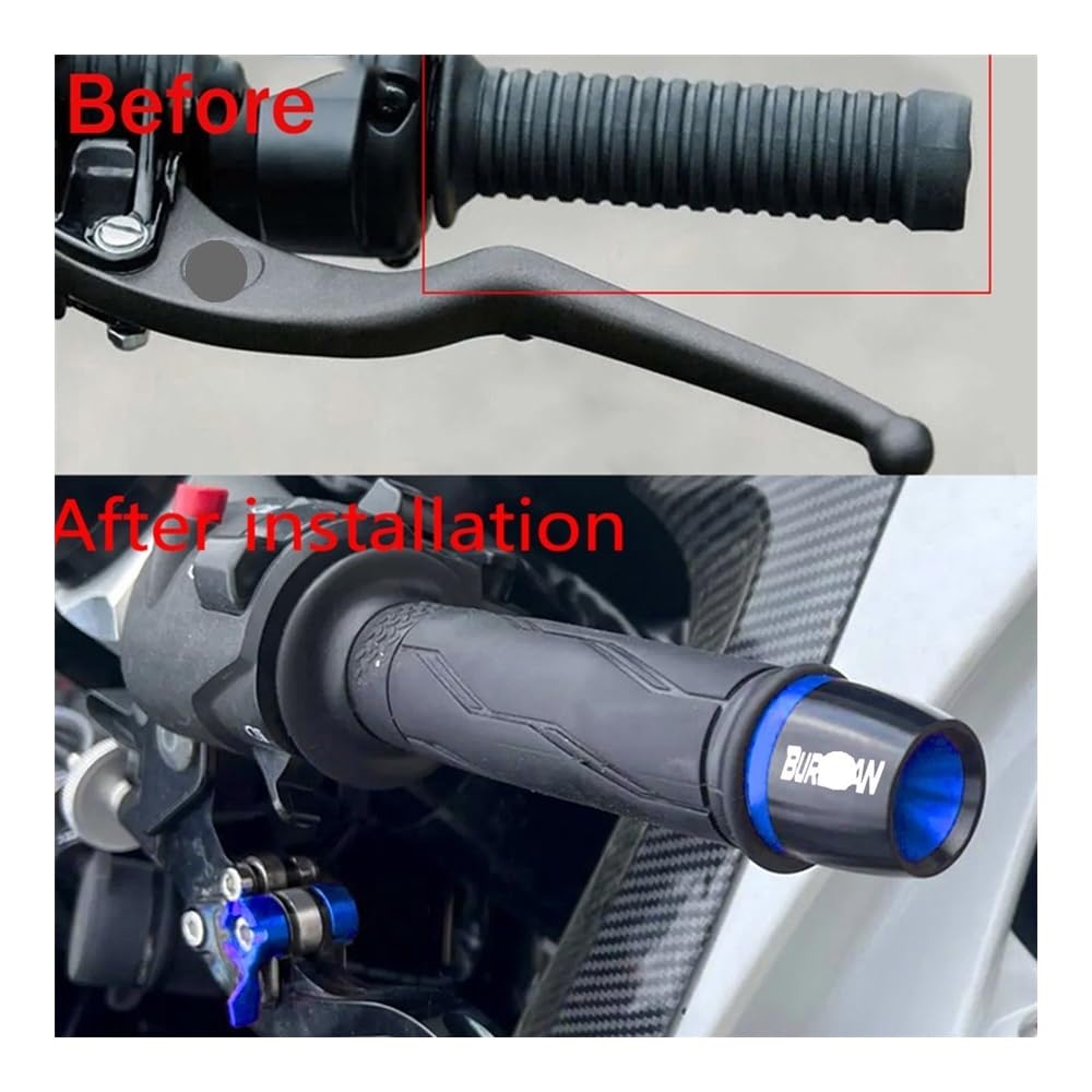 EstremitManubrio Motocicletta Tappi Per SUZUKI BURGMAN 650 BURGMAN650 2022 2023 Moto Manopole Manubrio Universali Terminali Manubrio Tappi Contrappeso