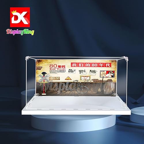 Miniatura 5 de Vitrina de acrílico con tornillo para Nintendo Entertainment System 71374 (juego de modelos no incluido) (con fondo temático) (Stock de EE. UU.)