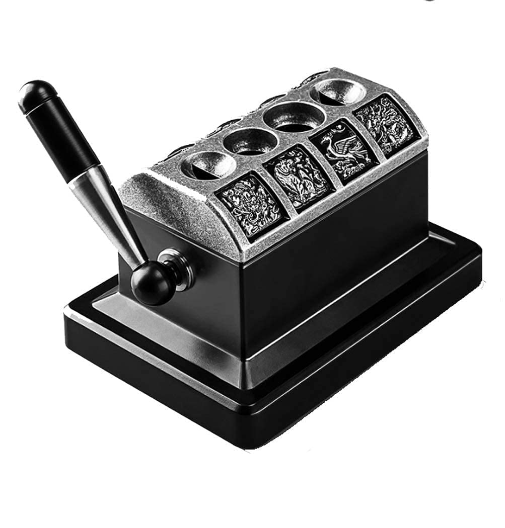Buy NIVOK Cigar Box, Cigar Cutter Stainless Steel Table Cigar Cutter V