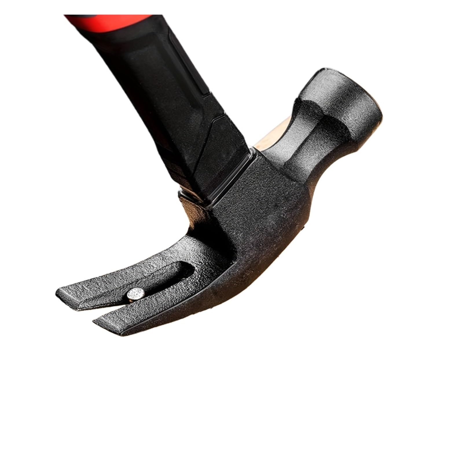 martillo Martillo multiusos de acero con alto contenido de carbono con mango ergonómico y agarre antideslizante(Diameter 25mm)