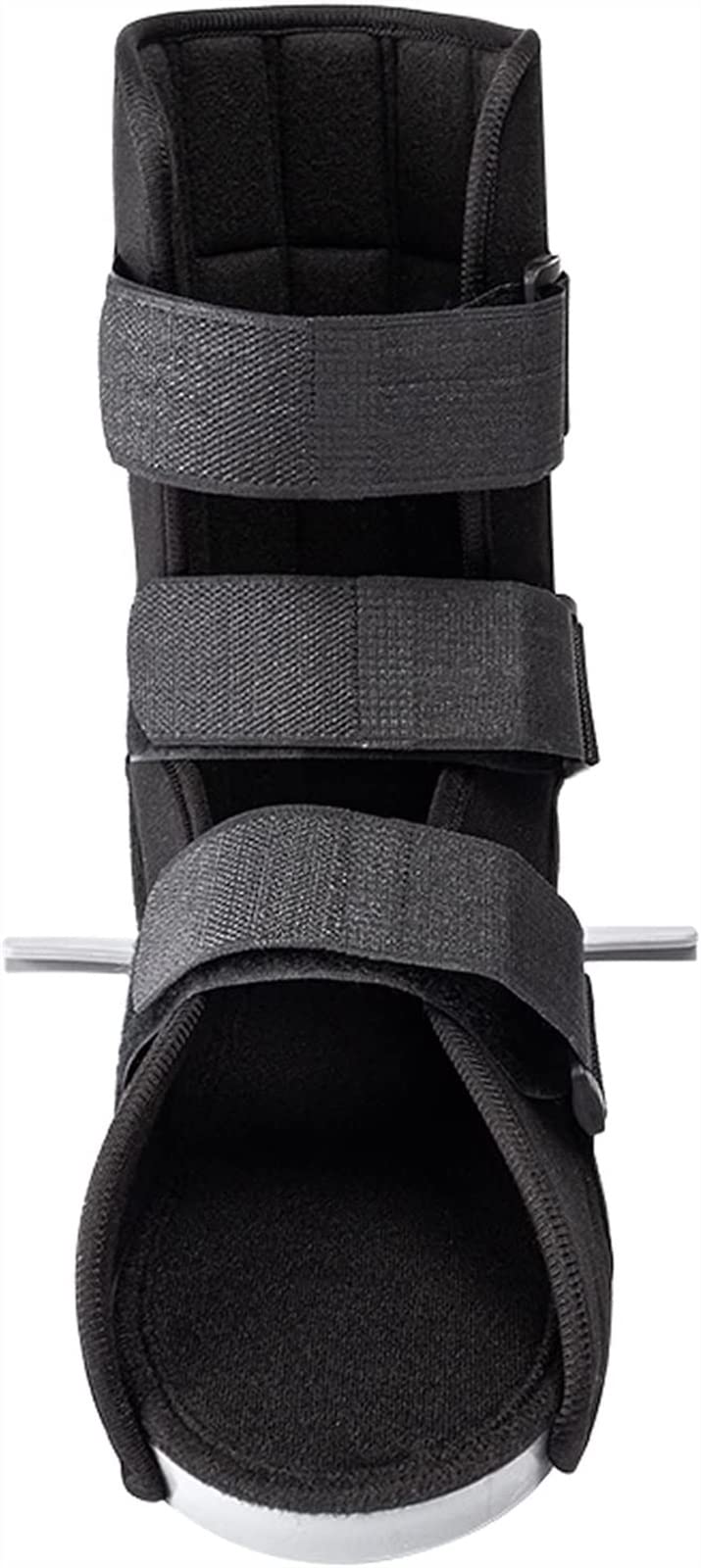 Bota ortopédica para fracturas, fijación de la articulación del Tobillo y el pie, Transpirable, fácil de Caminar, para recuperación posoperatoria de esguince de Tobillo Roto, Color Negro, L