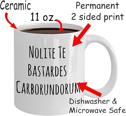 Miniatura 2 de Taza de café Nolite Te Bastardes Carborundorum