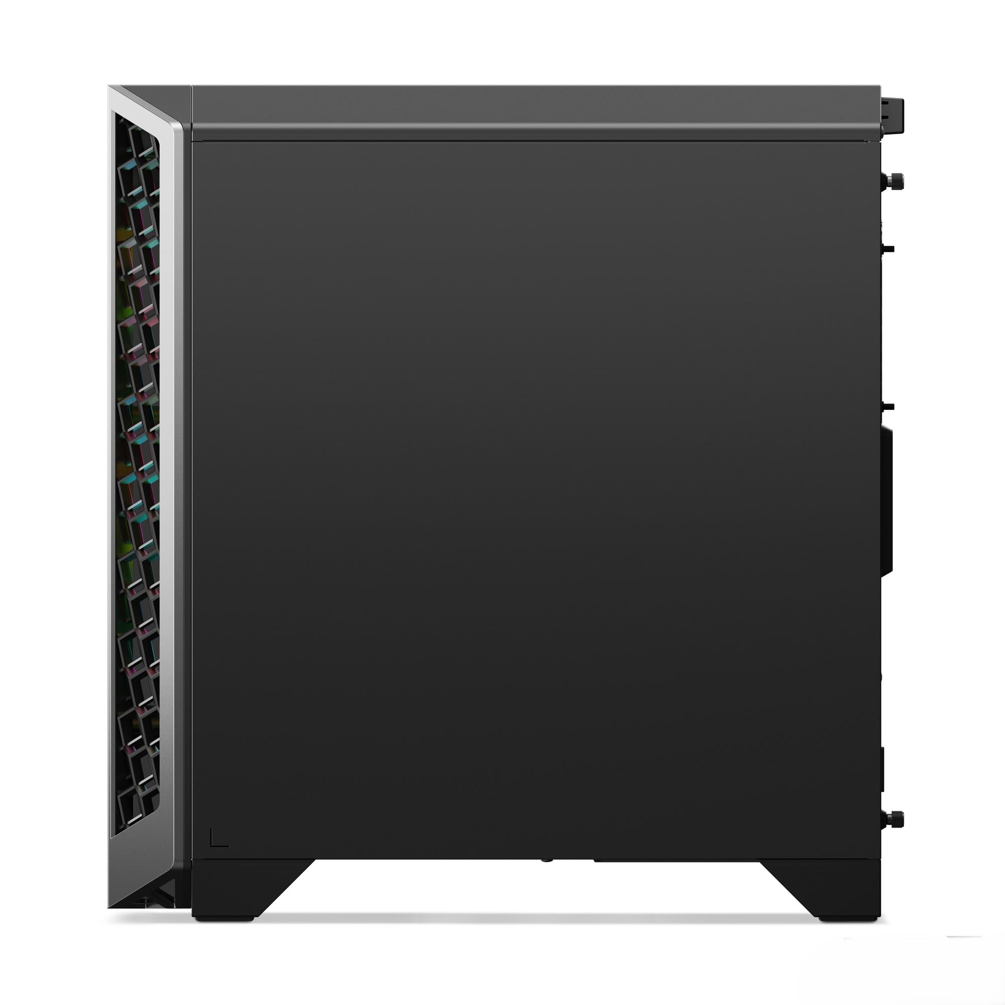 Lenovo LOQ Tower Gaming Desktop-PC | AMD Ryzen 7 8745HX | 16RAM | 1TB | NVIDIA GeForce RTX 5060 | Windows 11 | 26L | Luna Grau-Eclipse Black | 3 Monate GamePass | 3 Monate Premium Care