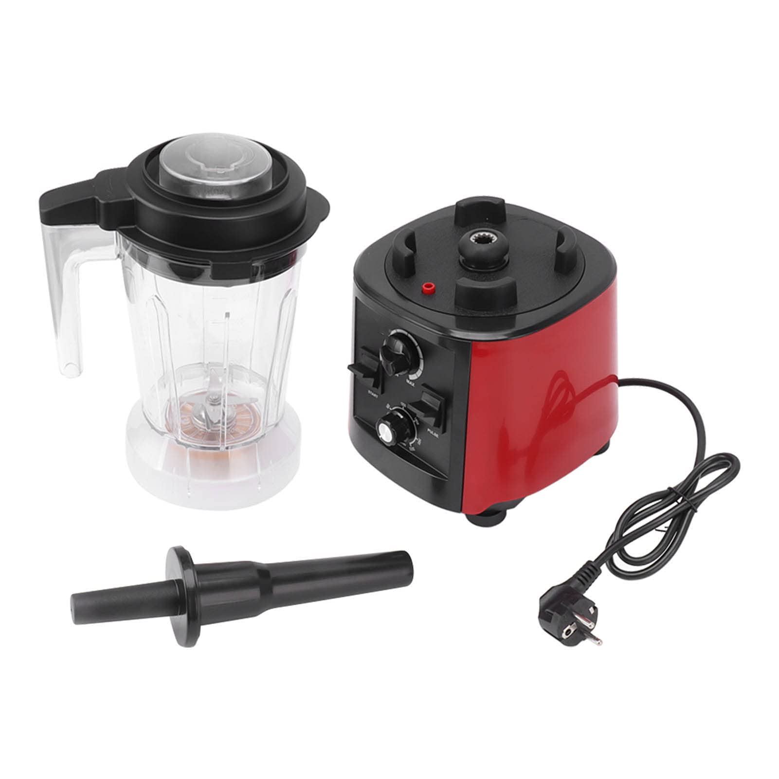 Profesjonalny Blender Nablatowy o Mocy 2000 W, Blender Kuchenny o Dużej Pojemności 2 L do Koktajli, Przecierów, Kruszenia Lodu, Młynka do Orzechów i Kawy, Ostrza ze Stali Nierdzewnej