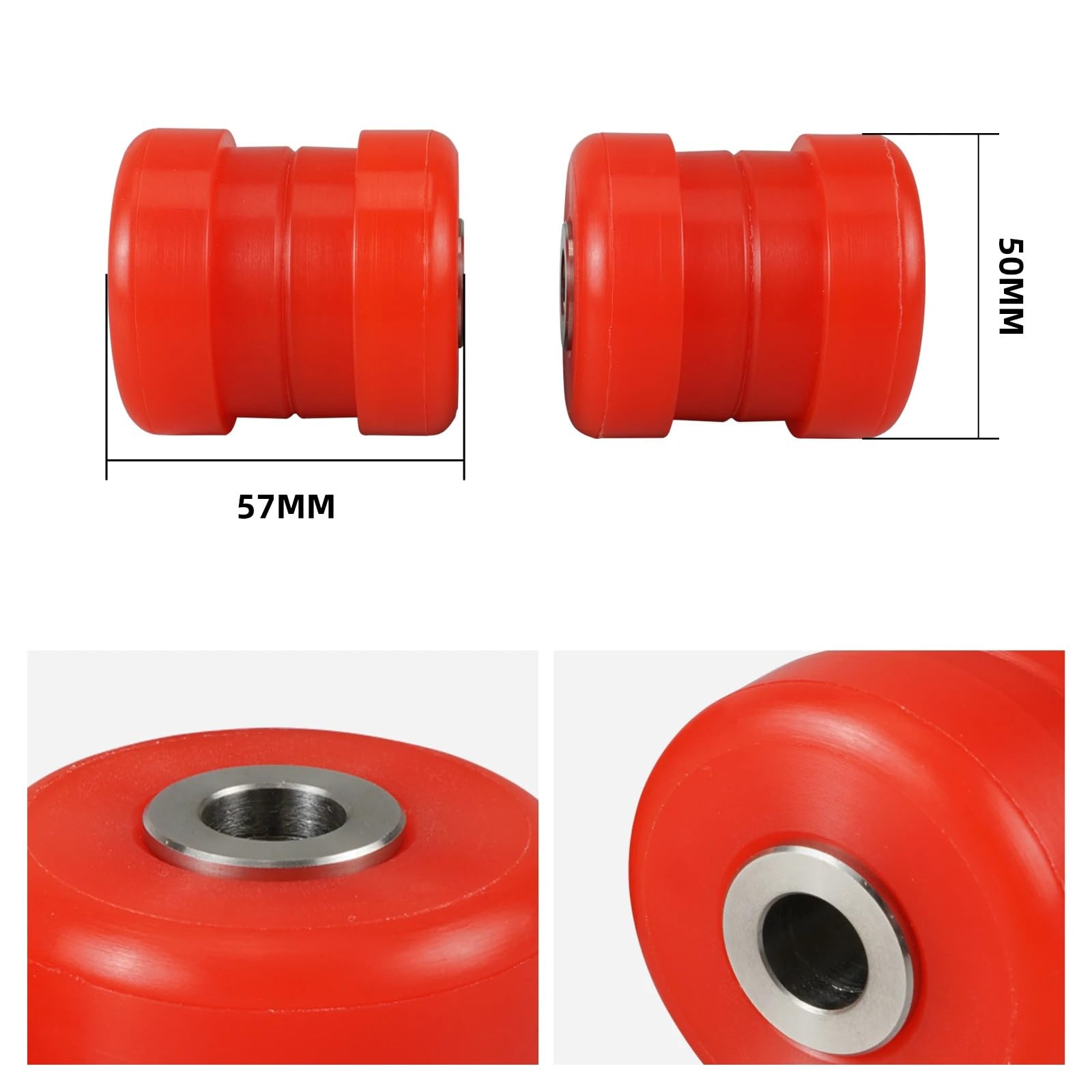 Zawieszenia Wahacz Tuleja górna Pasuje do Bmw E46 E36 E85 E86 E89, regulowany zestaw tulei Camber tylna zewnętrzna górna tuleja wahacza