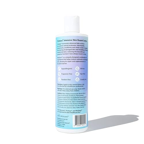 Miniatura 8 de Proteya Loción reparadora intensiva de la piel, producto de primera calidad para el cuidado de la piel seca, loción corporal hidratante, sin