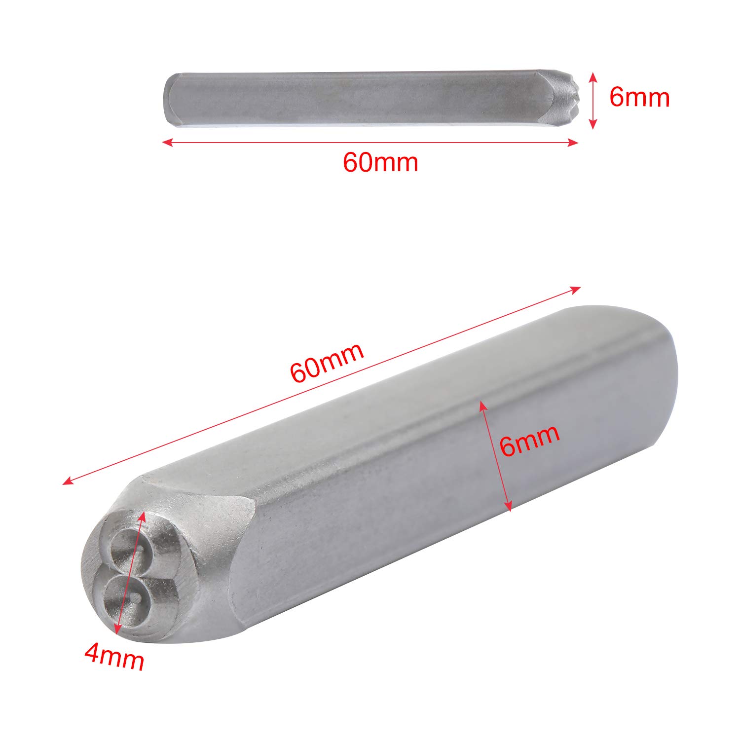 PandaHall Set Timbri Alfabeto E Numeri - 36 Pezzi In Ferro Con Maniglia Per Fai Da Te E Scrapbooking - Foto 6